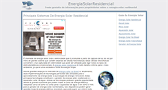 Desktop Screenshot of energiasolarresidencial.org